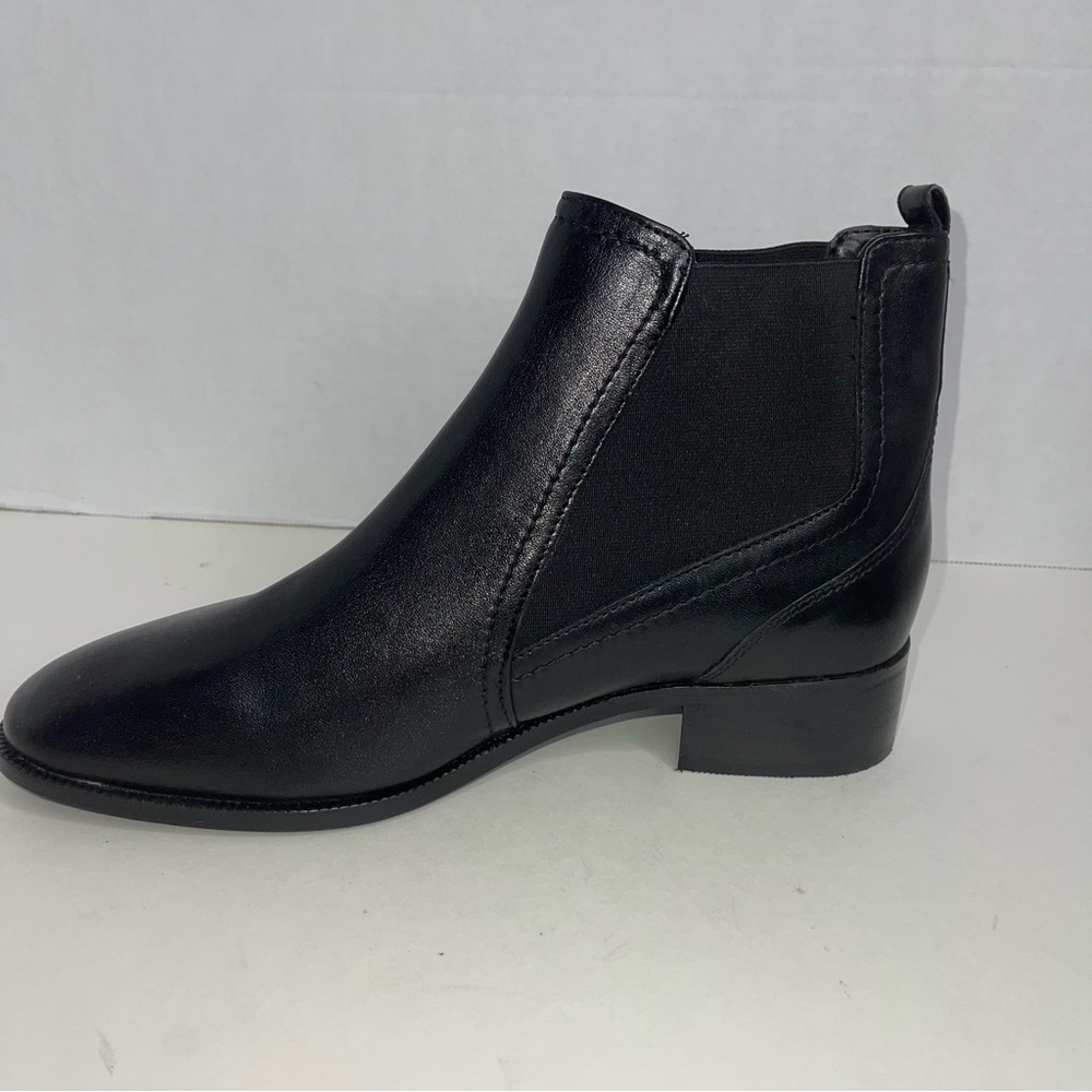 Marks & Spencer Black Leather Chelsea Chukka Boots - Men